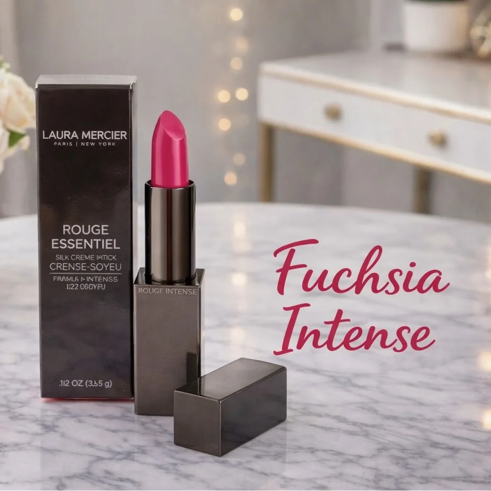Laura Mercier Rouge Essentiel Fuchsia Intense Lipstick